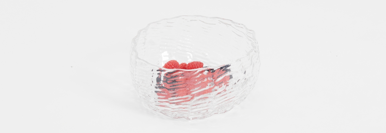 Wicker Glass Bowl / hero