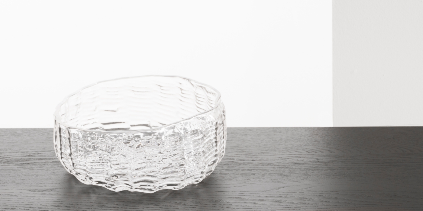 Wicker Glass Bowl / Spacer 2